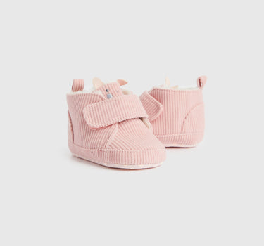 Mothercare Pink Buny Pram Shoes
