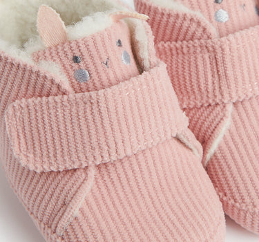 Mothercare Pink Buny Pram Shoes