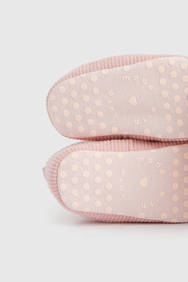 Mothercare Pink Buny Pram Shoes