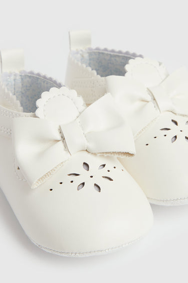Mothercare Pram Shoes and Headband Set