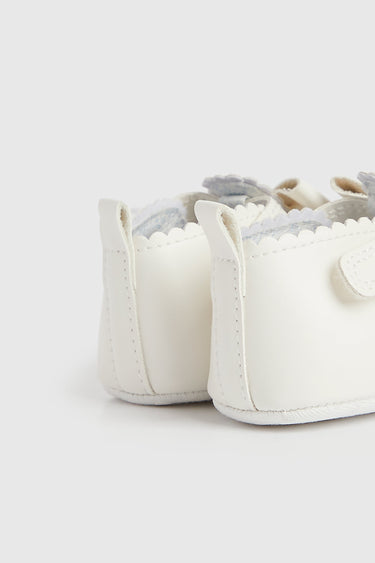 Mothercare Pram Shoes and Headband Set