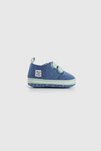 Load image into Gallery viewer, Mothercare Blue and Green Pram Shoes
