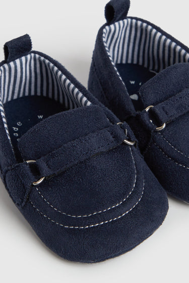 Mothercare Blue Pram Shoes