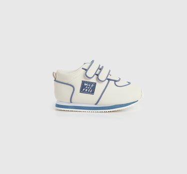 Mothercare Blue and White First Walker Trainers
