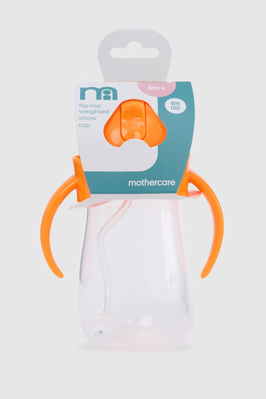 Mothercare Flip Weighted Straw First Cup With Handle