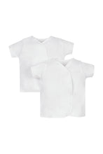 Load image into Gallery viewer, Mothercare My First Short Sleeve Wrap Vests - 2 Pack
