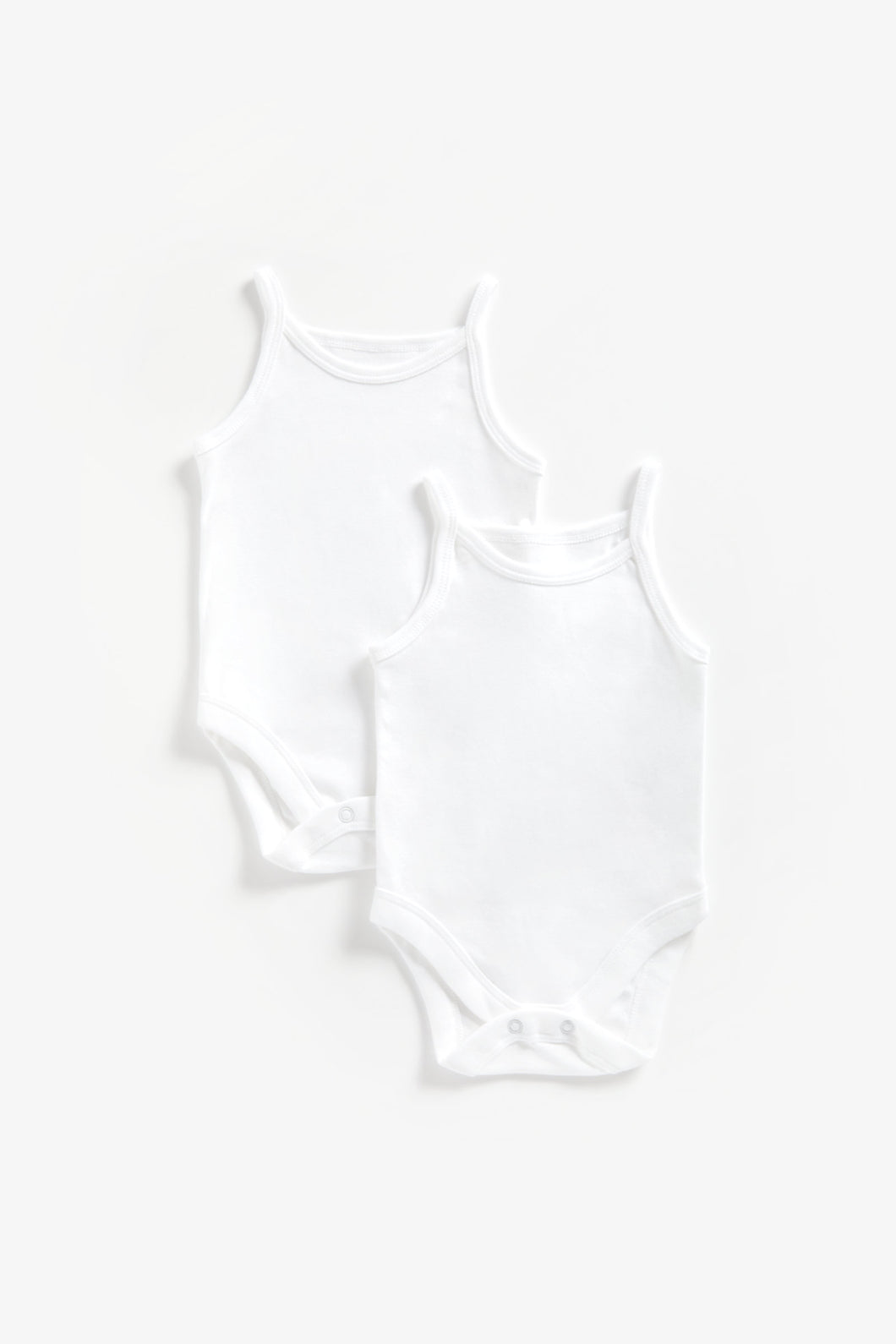 Mothercare Cami Bodysuits - 2 Pack