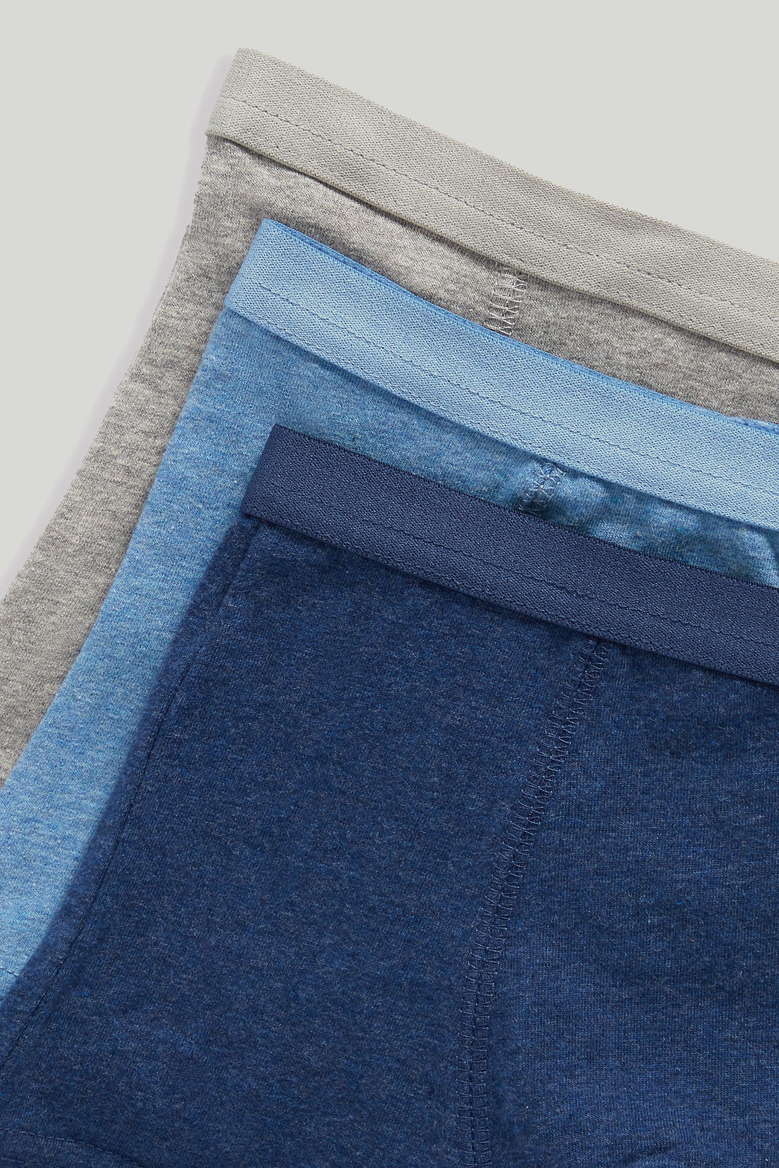 Mothercare 3 Pack Blue Trunk Briefs