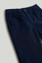 Load image into Gallery viewer, Mothercare Navy Chino Trousers
