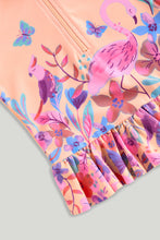 Load image into Gallery viewer, Mothercare Tropical Sunsafe UPF50+ Rash Vest and Bikini Bottom Set
