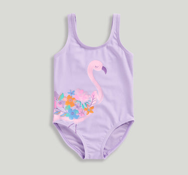 Mothercare Pink Flamingo Swimsuit