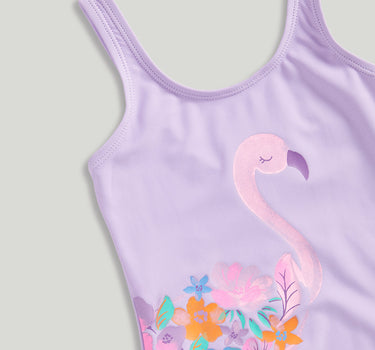 Mothercare Pink Flamingo Swimsuit