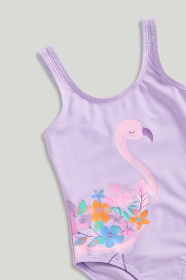 Mothercare Pink Flamingo Swimsuit