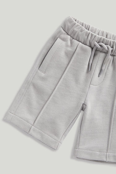 Mothercare Grey Pleated Jersey Shorts
