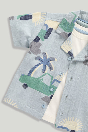 Mothercare Shirt and T-Shirt Set