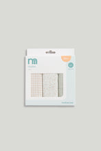 Load image into Gallery viewer, Mothercare Warm Neutrals Muslins Pk3
