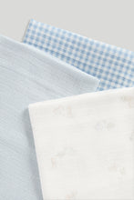 Load image into Gallery viewer, Mothercare Muslins Pk3 Boys

