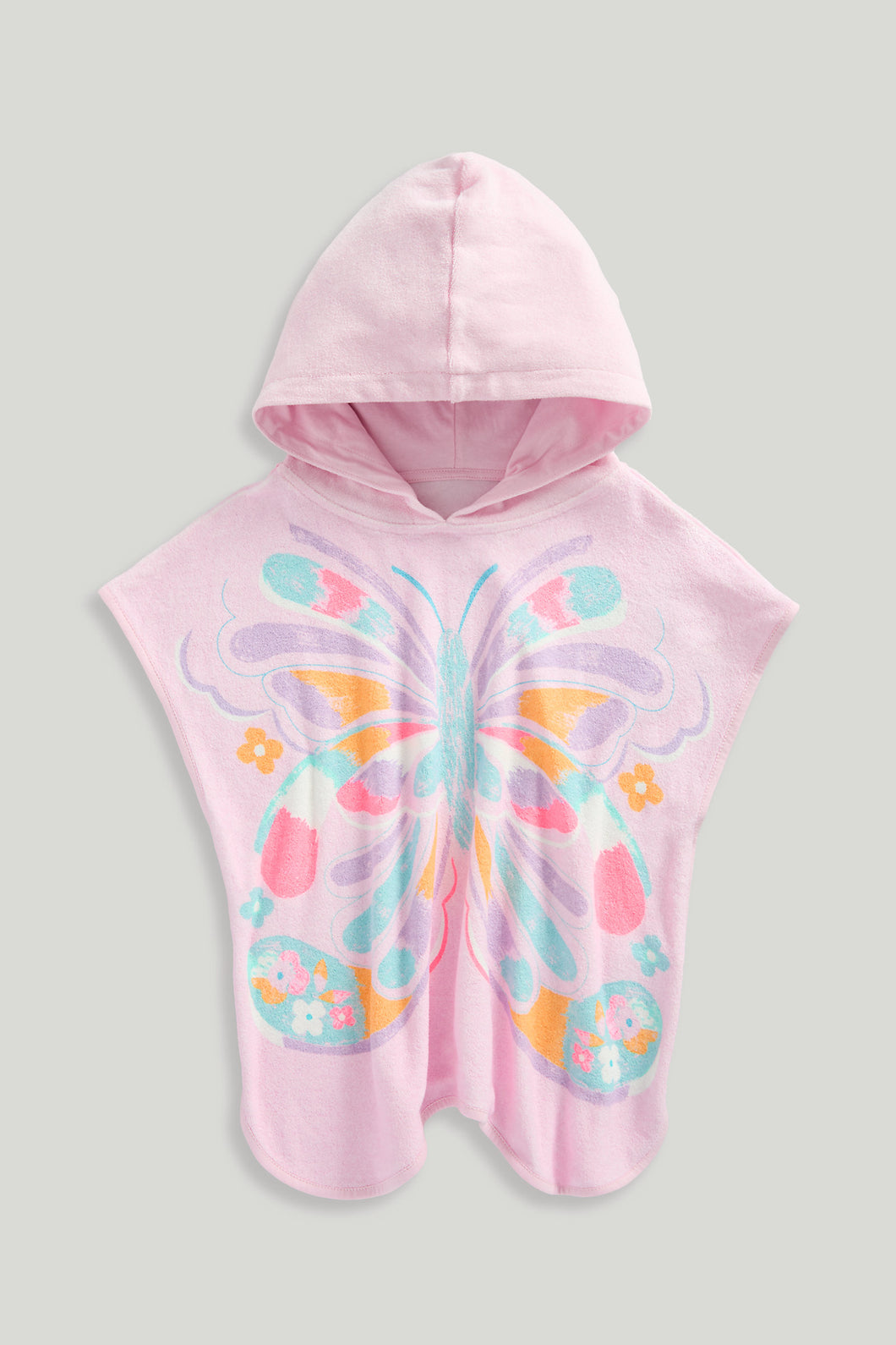 Mothercare Butterfly Towelling Poncho
