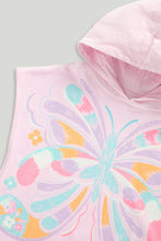 Load image into Gallery viewer, Mothercare Butterfly Towelling Poncho
