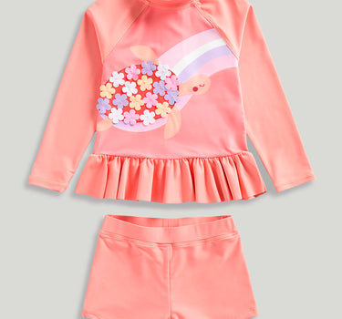 Mothercare Turtle Sunsafe UPF50+ Rash Vest and Shorts Set