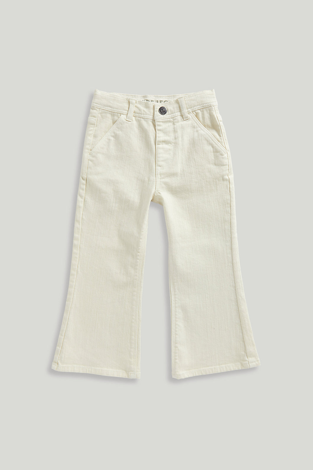 Mothercare Ecru Wide-Leg Jeans