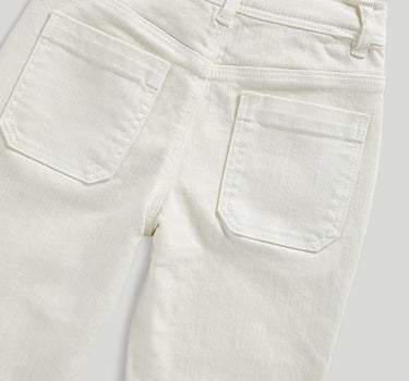 Mothercare Ecru Wide-Leg Jeans