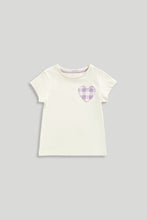 Load image into Gallery viewer, Mothercare Gingham Heart T-Shirt
