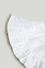 Load image into Gallery viewer, Mothercare White Broderie UPF50+ Sun Hat
