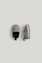 Load image into Gallery viewer, Mothercare Striped Canvas Pram Shoes
