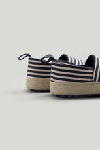 Load image into Gallery viewer, Mothercare Striped Canvas Pram Shoes
