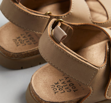 Mothercare Brown Buckled Sandals