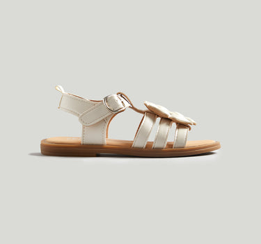 Mothercare White Daisy Sandals