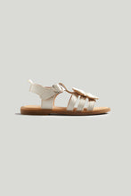 Load image into Gallery viewer, Mothercare White Daisy Sandals

