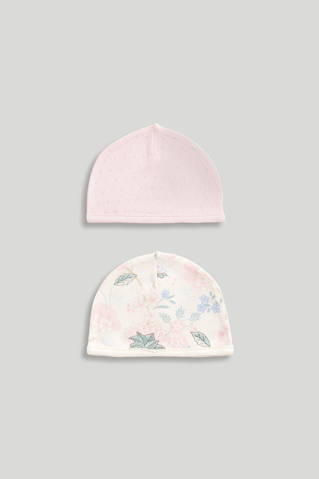 Mothercare Blossom Baby Hats - 2 Pack