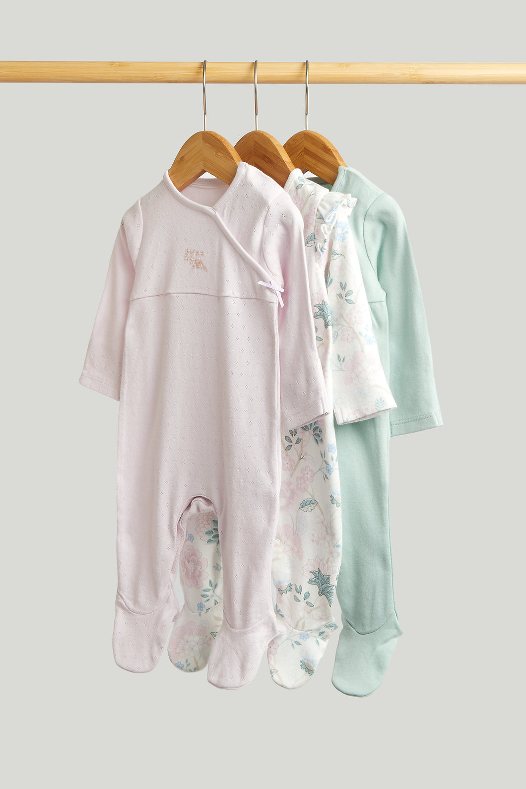Mothercare Blossom All-in-One - 3 Pack