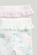 Load image into Gallery viewer, Mothercare Spring Blossom Leggings - 2 Pack
