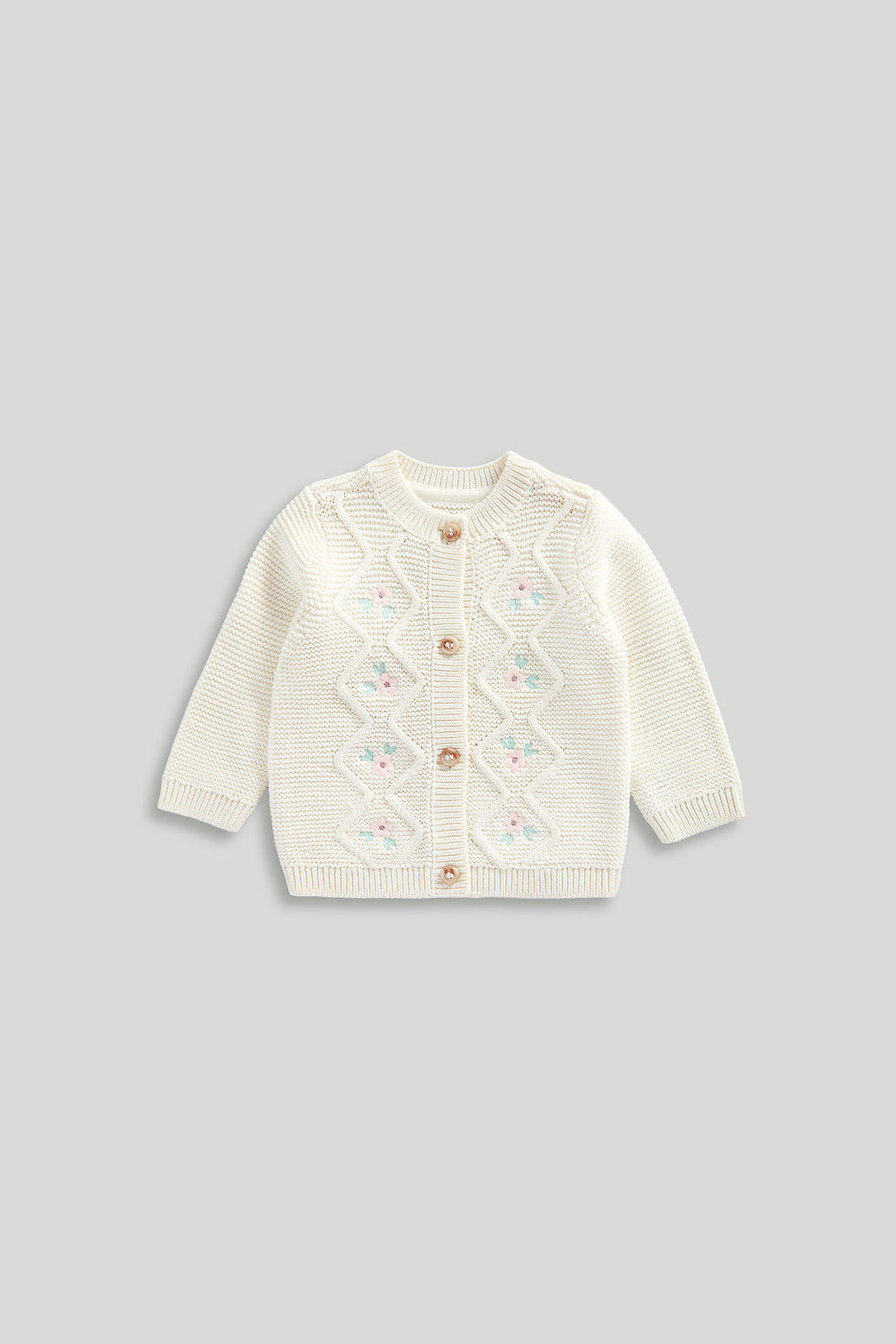 Mothercare Floral Embroidered Cardigan