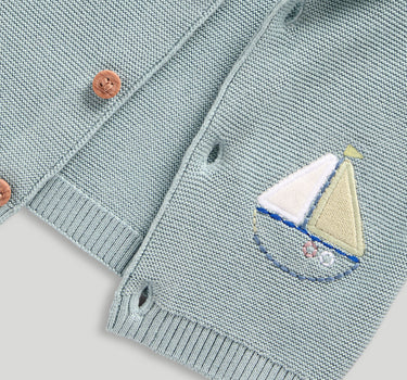 Mothercare Boat Hooded Cardigan