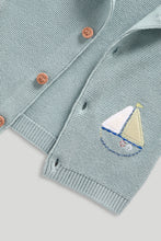 Load image into Gallery viewer, Mothercare Boat Hooded Cardigan
