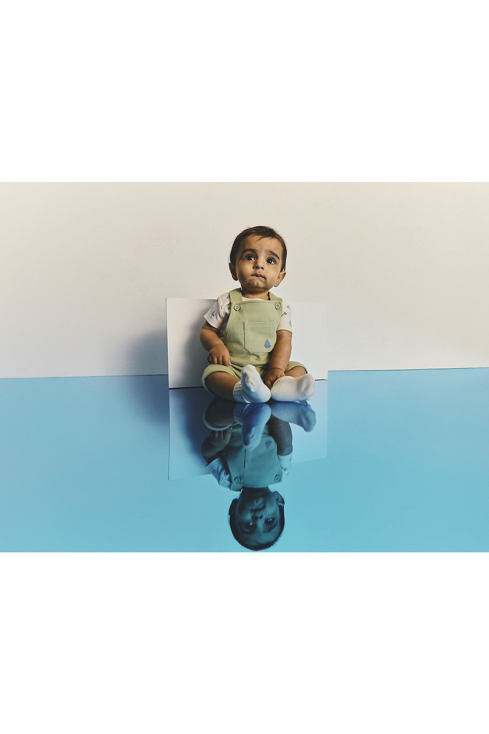 Mothercare Boat Bibshorts and Bodysuit Set