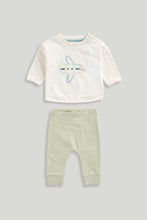 Load image into Gallery viewer, Mothercare Aeroplane Jog Set
