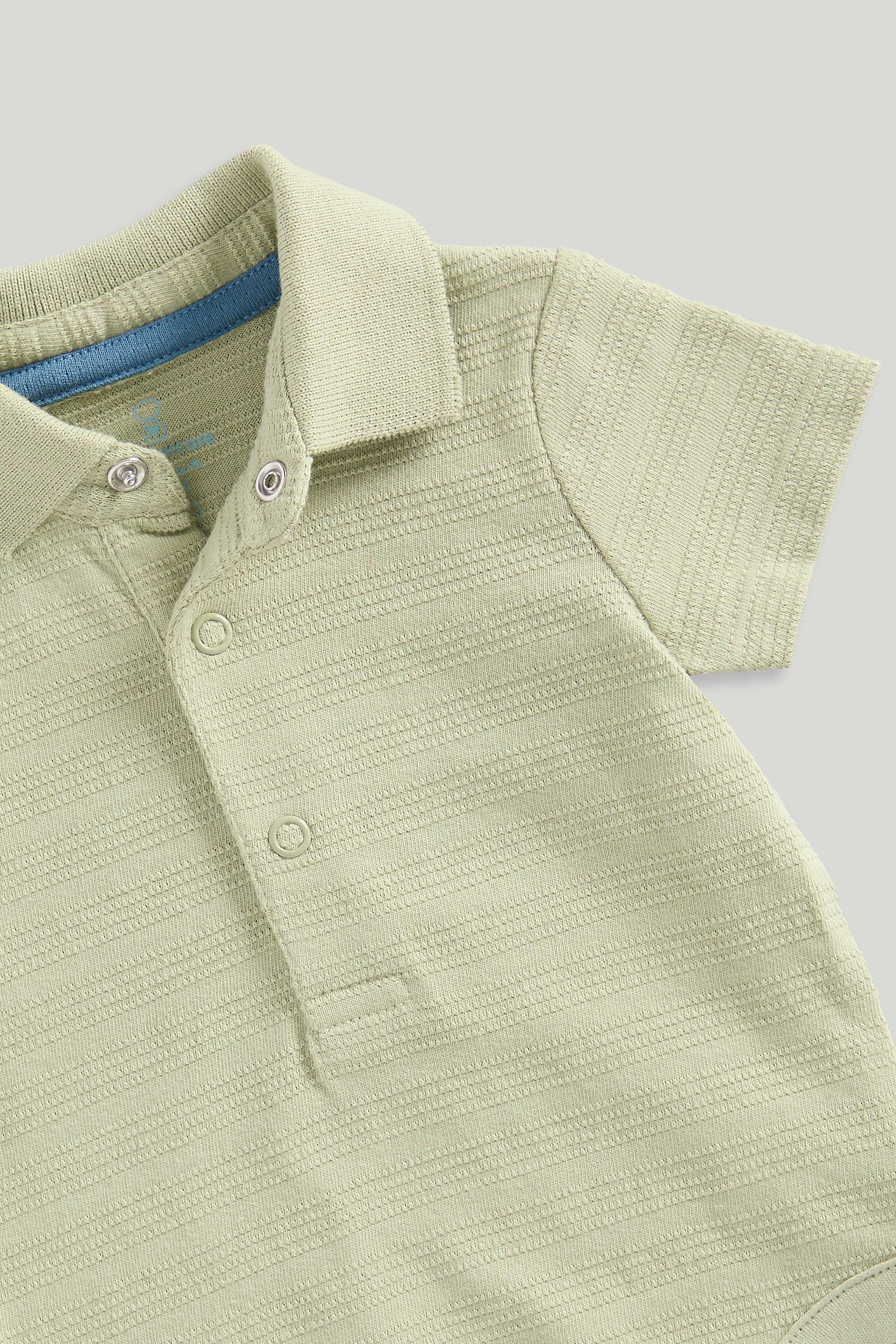 Mothercare Dungarees and Polo Bodysuit Set