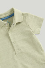 Load image into Gallery viewer, Mothercare Dungarees and Polo Bodysuit Set
