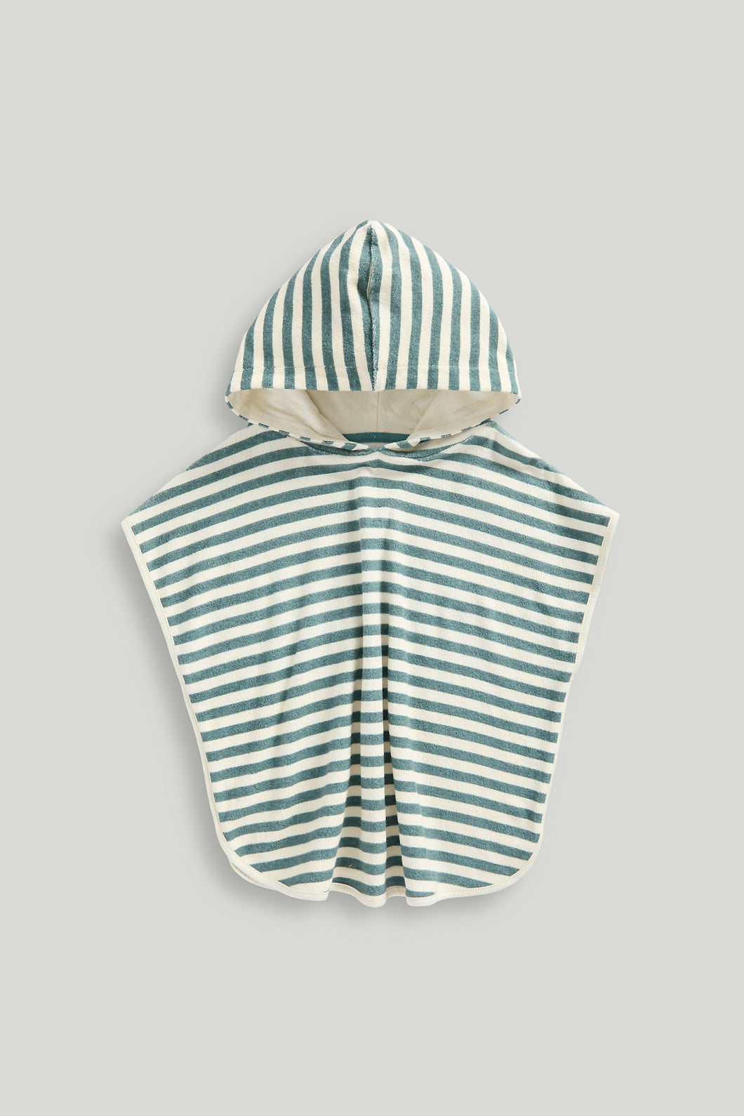 Mothercare Striped Towelling Poncho