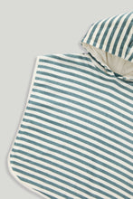 Load image into Gallery viewer, Mothercare Striped Towelling Poncho
