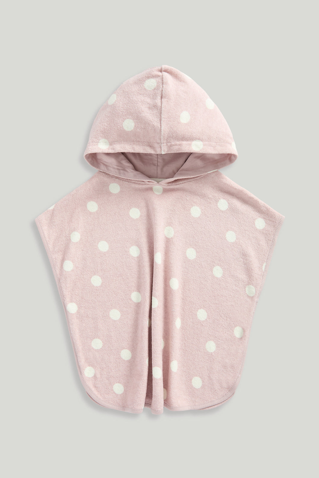 Mothercare Spotty Towelling Poncho