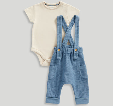 Mothercare My First Dungarees and Bodysuit Set