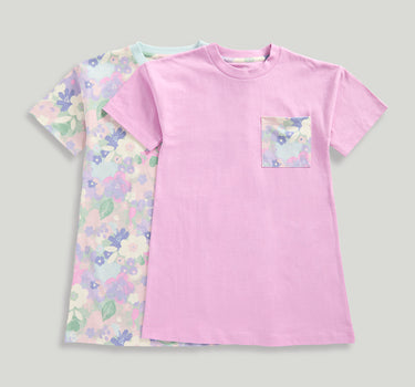 Mothercare Floral Nightdresses- 2 Pack