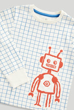 Load image into Gallery viewer, Mothercare Robot Pyjamas - 2 Pack
