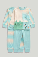 Load image into Gallery viewer, Mothercare Frog and Croc Short Pyjamas - 2 Pack
